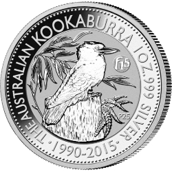 (image for) 2015 Silver 1oz KOOKABURRA - 25th Anniversary - F15 Privy